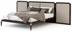 Stylish Club Двуспальная кровать из фанерованной древесины Her Scf.he15