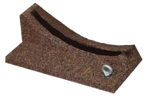 11833 КЛАССИКА на один велосипед, велопарковка из бетона LAB.Space