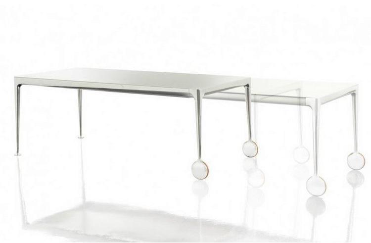 Magis Раздвижной алюминиевый стол на колесиках sun-id-1497101 - Вид №3