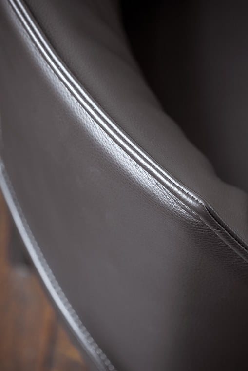 Кожаное вращающееся кресло с подлокотниками Poltrona Frau коллекция-диваны и кресла ARCH-00012687 - Вид №3