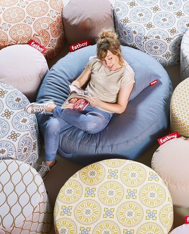 Fatboy Круглый пуф с обивкой из ткани sunbrella® sun-id-1492460 - Вид №5