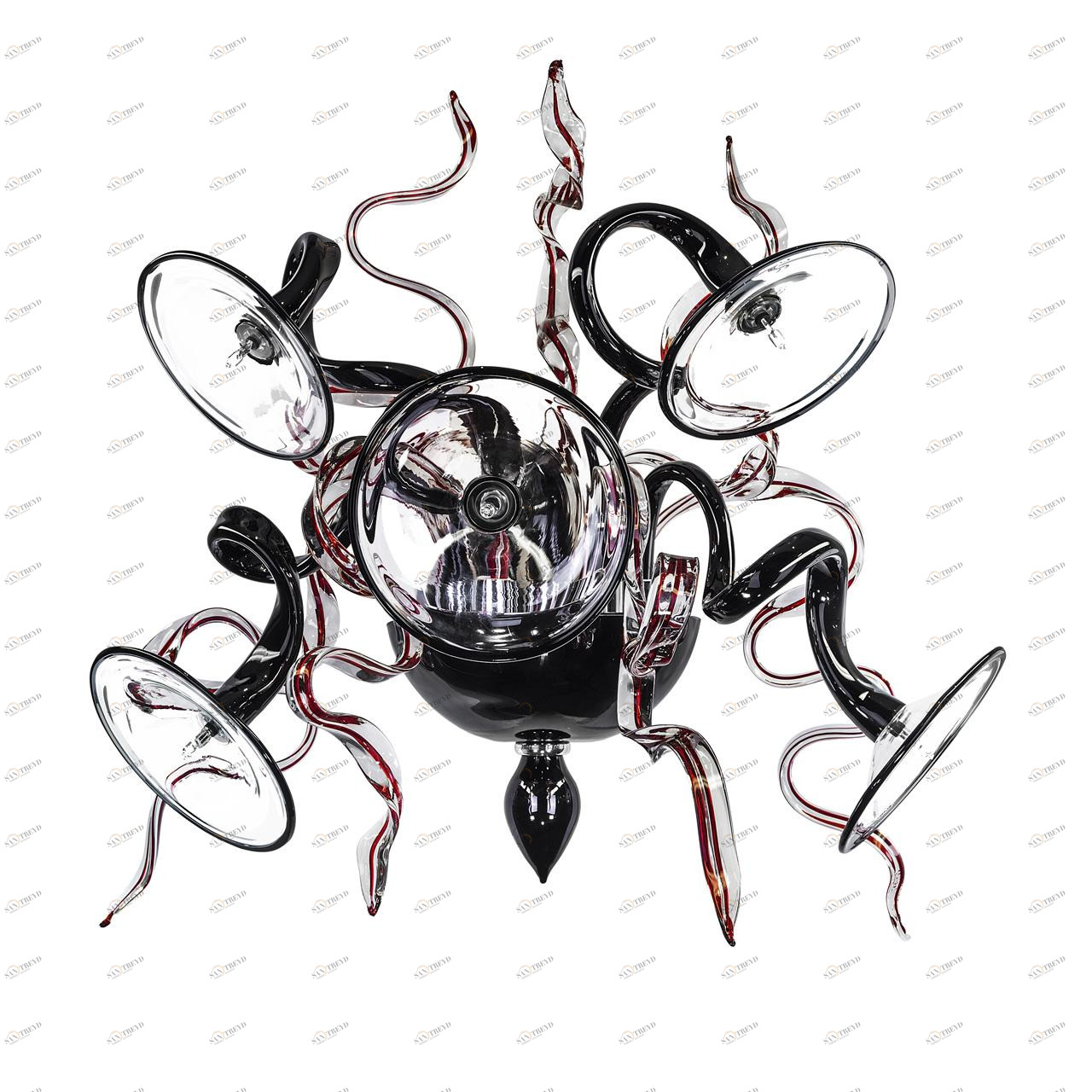 Бра Lightstar Ricciolo 894657 LIGHTSTAR ОРИГИНАЛЬНЫЕ, ФЛОРИСТИКА 079375 Прозрачный;черный 