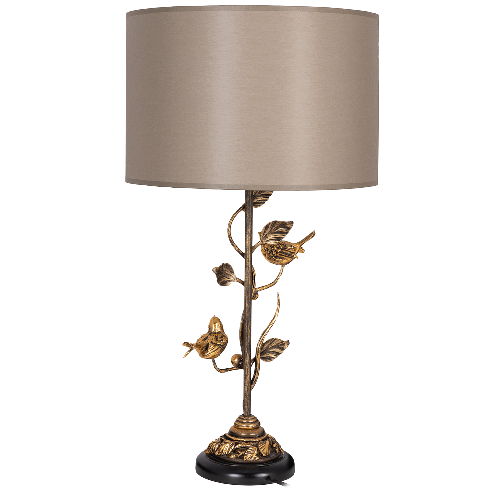 34084,35068 Настольная лампа Terra Spring Vintage Каштан Бронза BOGACHO 4656756150665, 4627196599673 - Вид №4