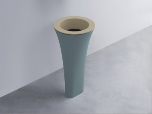 AMLA45-AV+AMPILT-LV+AMCOLT-PL Раковина Amedeo Tondo отдельностоящая cielo Enjoy + Amedeo