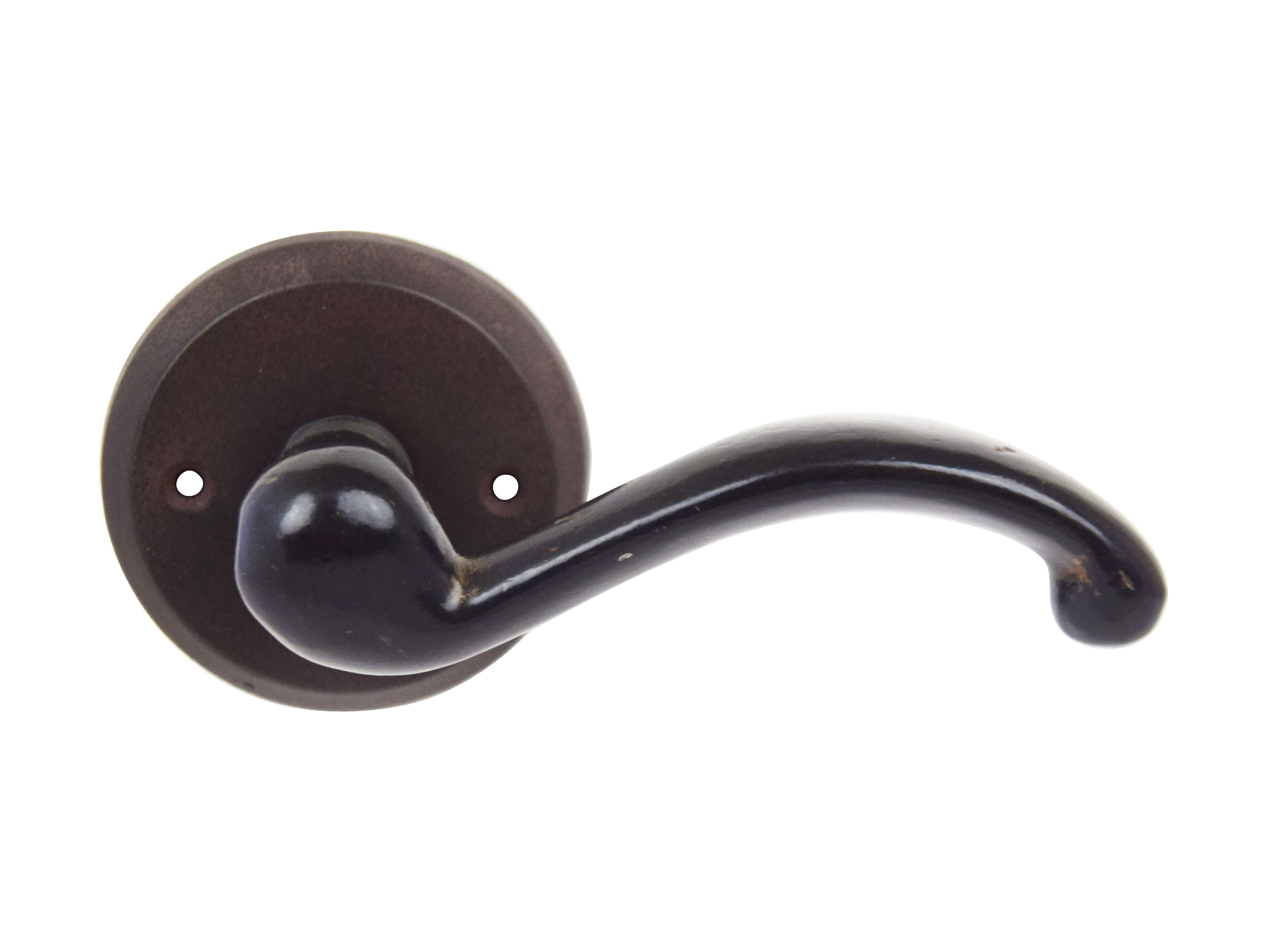 Бронзовая ручка на розетке GIARA ART DESIGN-BRONZE волна ARCH-00025498 - Вид №5