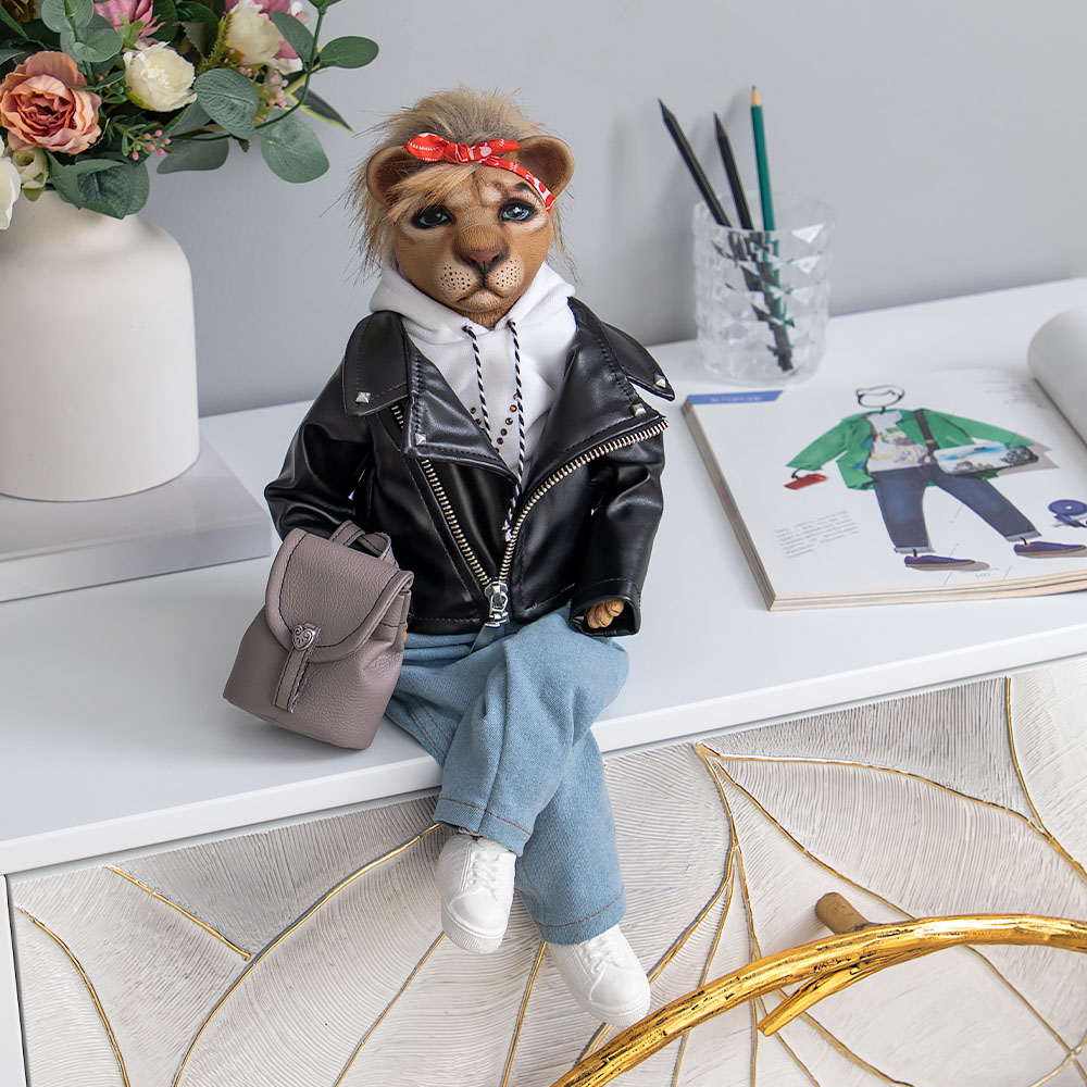 76140 Коллекционная кукла Львица Викки BOGACHO 4656756150788 - Вид №3