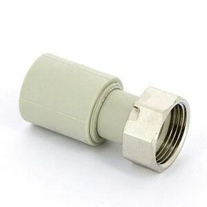 Муфта сварка-В 20х3/4" с накидной гайкой пломбируемая FV-PLAST