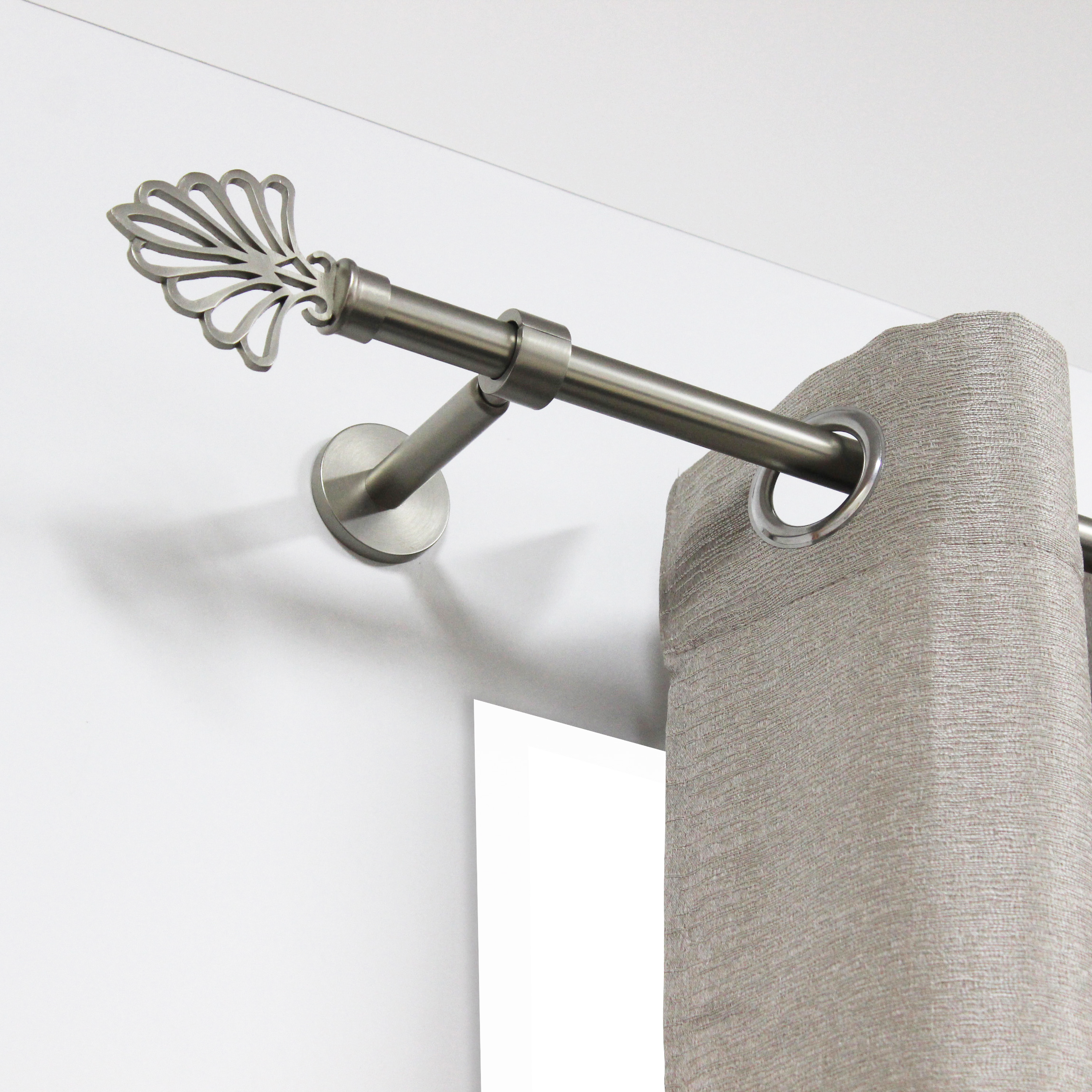 INSPIRE Наконечники «Пальмера» для карнизов, матовый никель, 6 см, 2 шт 82549352 STLM-0029538 - Вид №4