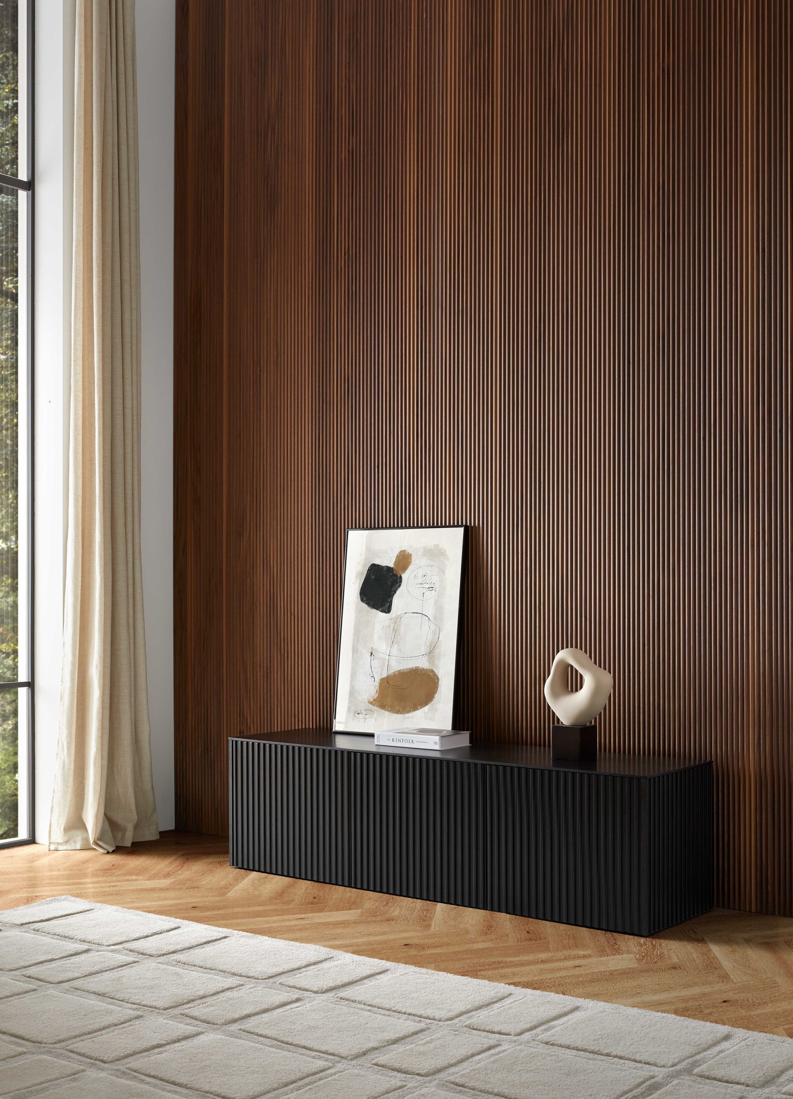 Деревянный шкаф для телевизора с распашными дверцами Punt VELASCA EXTENSIBLE ARCH-00141981 - Вид №13