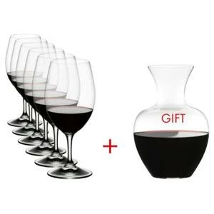 Набор фужеров Ouverture Magnum + декантер Apple, 6 шт., бессвинцовый хрусталь