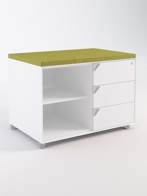 Steelbox by Metalway Низкий офисный ящик для хранения из листового металла с замком Joint sun-id-1428949 - Вид №18