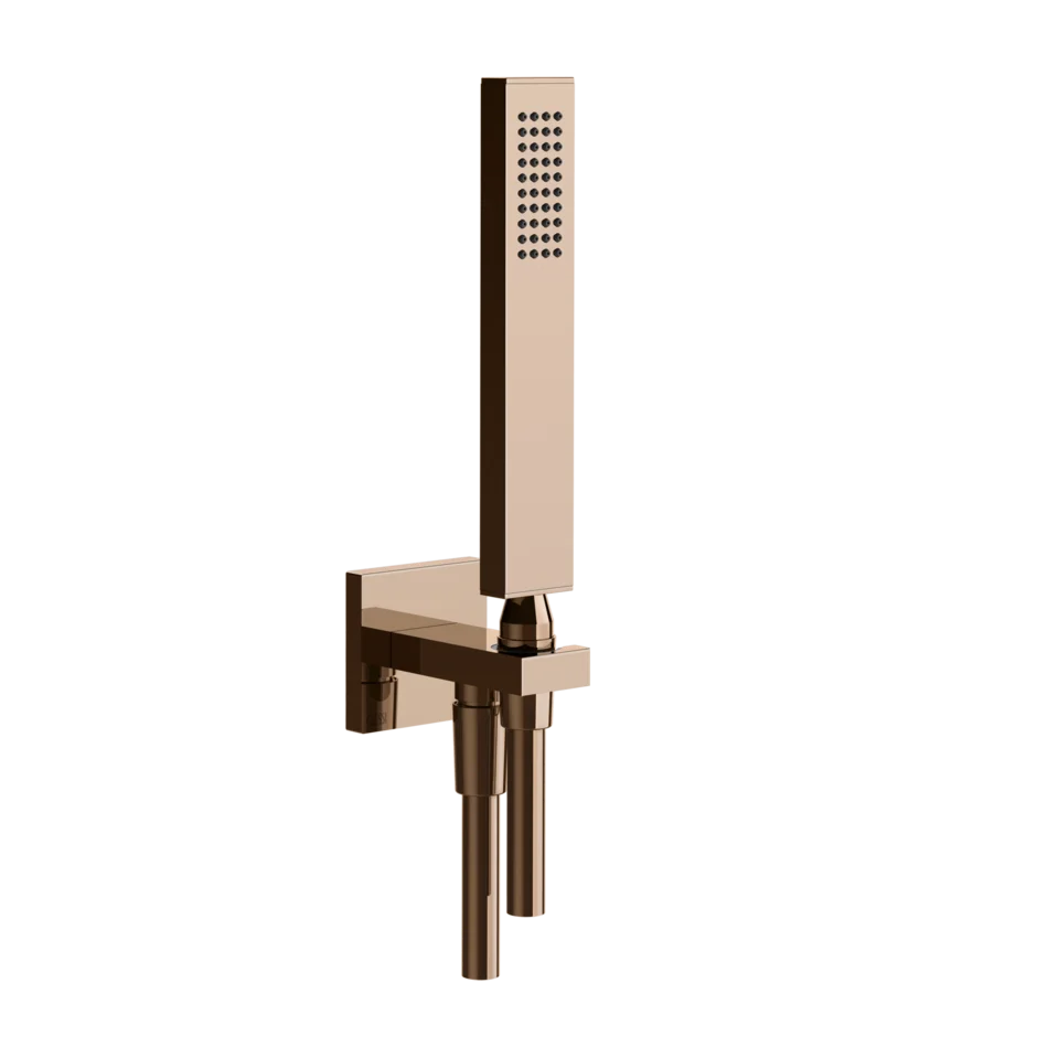 Душевой набор 20123 030 Gessi Rettangolo k МЕДЬ PVD 20123030