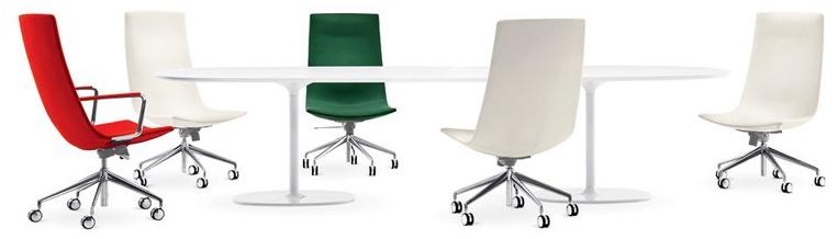 arper Офис 5 способов алюминий Catifa 60 2112 - 2114 - Вид №2