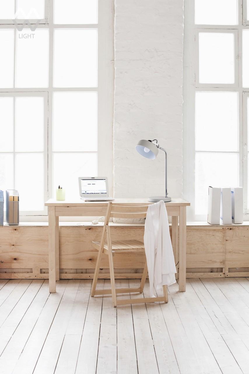 Настольная лампа MW-Light Раунд 2 636031501 MW-LIGHT КЛАССИЧЕСКИЕ 195687 Белый  - Вид №1