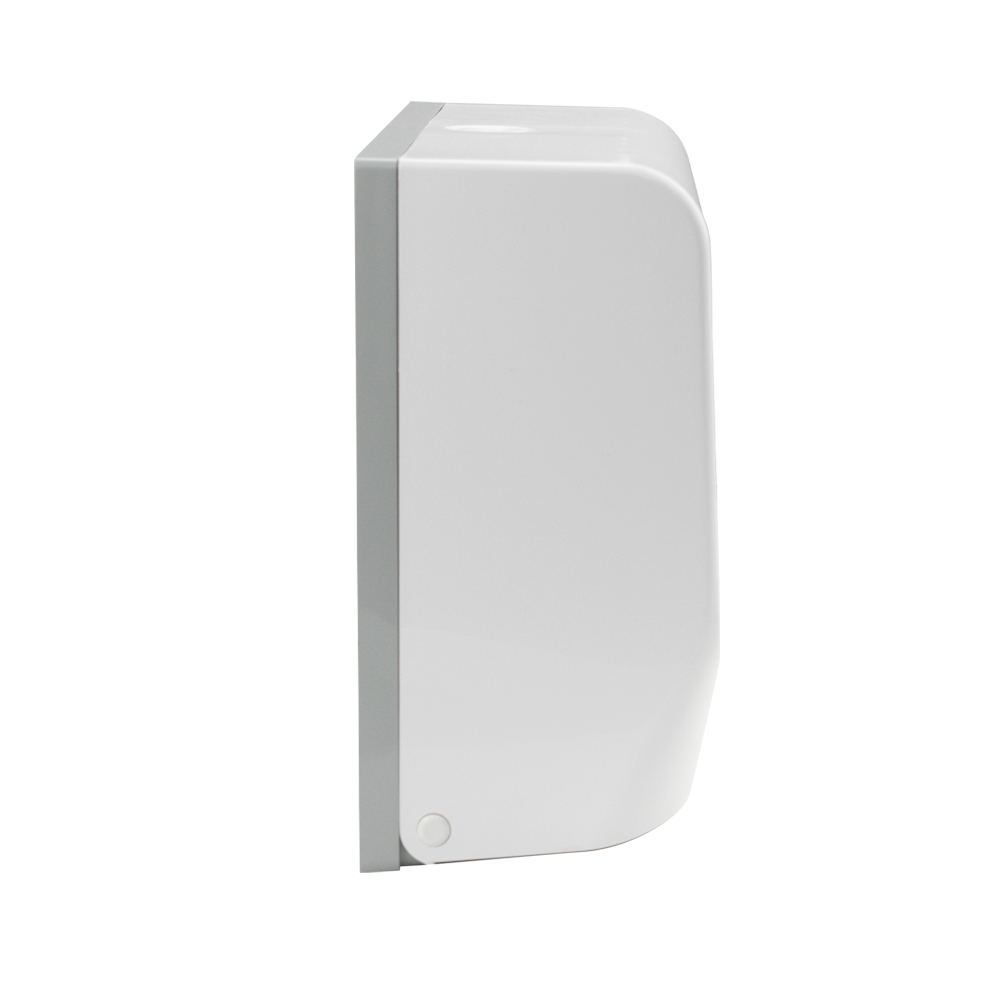 GFmark - Диспенсер для бумажного полотенца, с ключом, БЕЛЫЙ, с ГЛАЗКОМ, пластиковый, прямой. Под Z и V салфетки., код: 921  - Вид №3