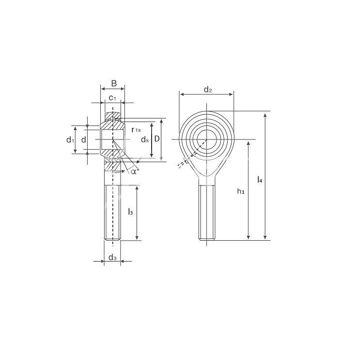 IS2631 Шарнирный наконечник TSML5 ISKRA  - Вид №1