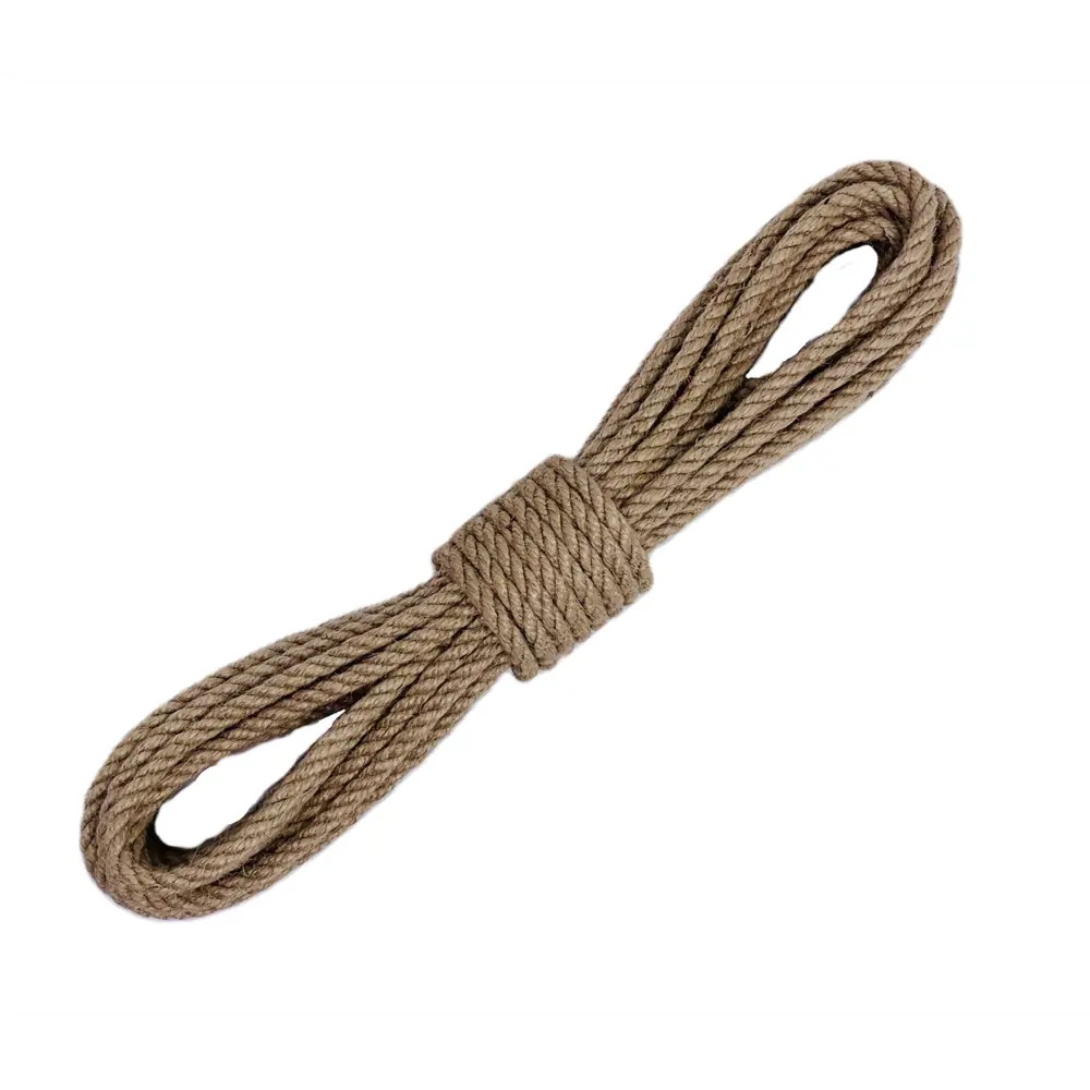 СИБШНУР Джутовая веревка 6 мм для надежной фиксации и упаковки 82202107 STLM-1569682 - Вид №1