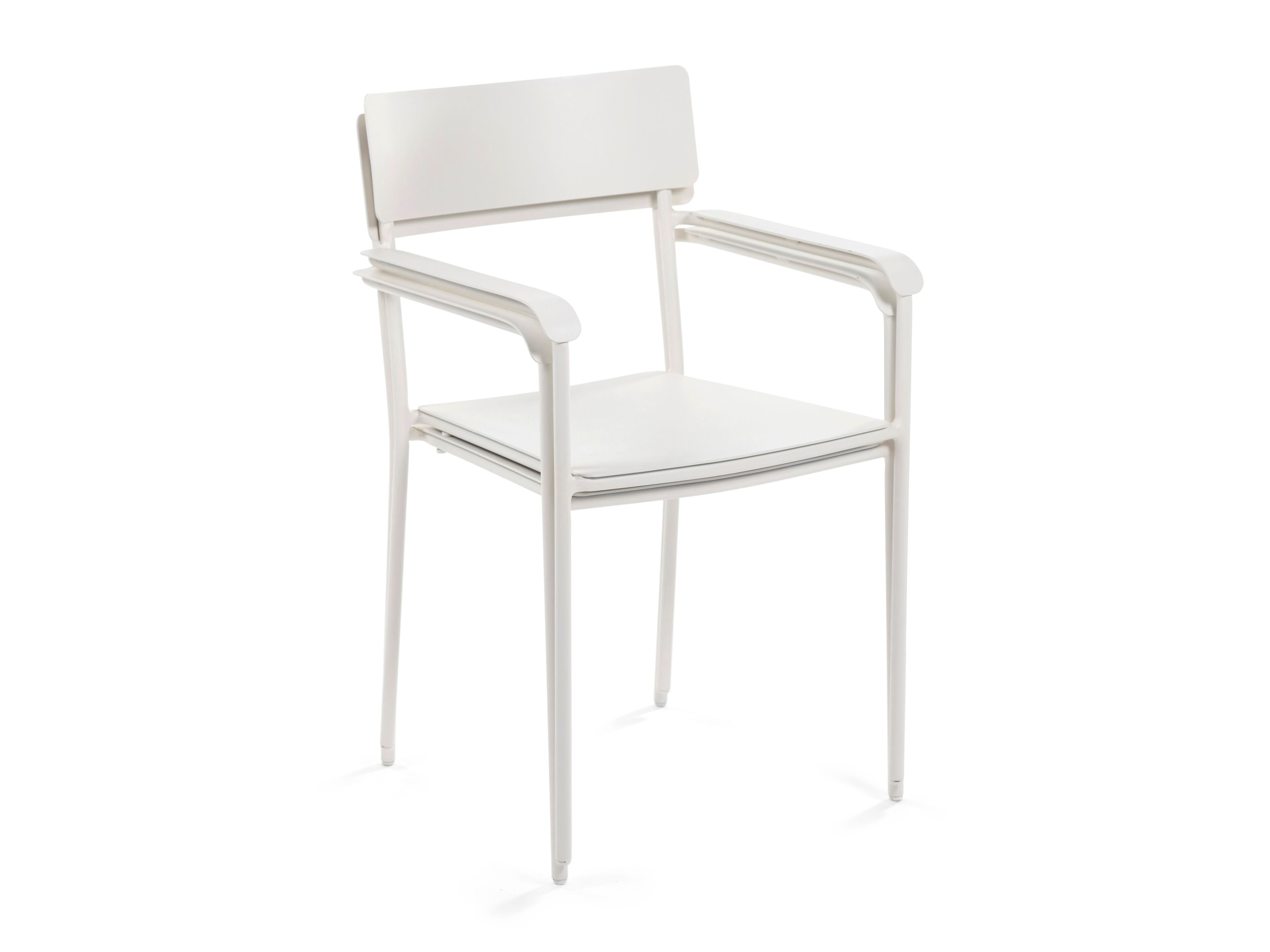Алюминиевый стул с порошковым покрытием с подлокотниками Serax август ARCH-00023556 - Вид №17