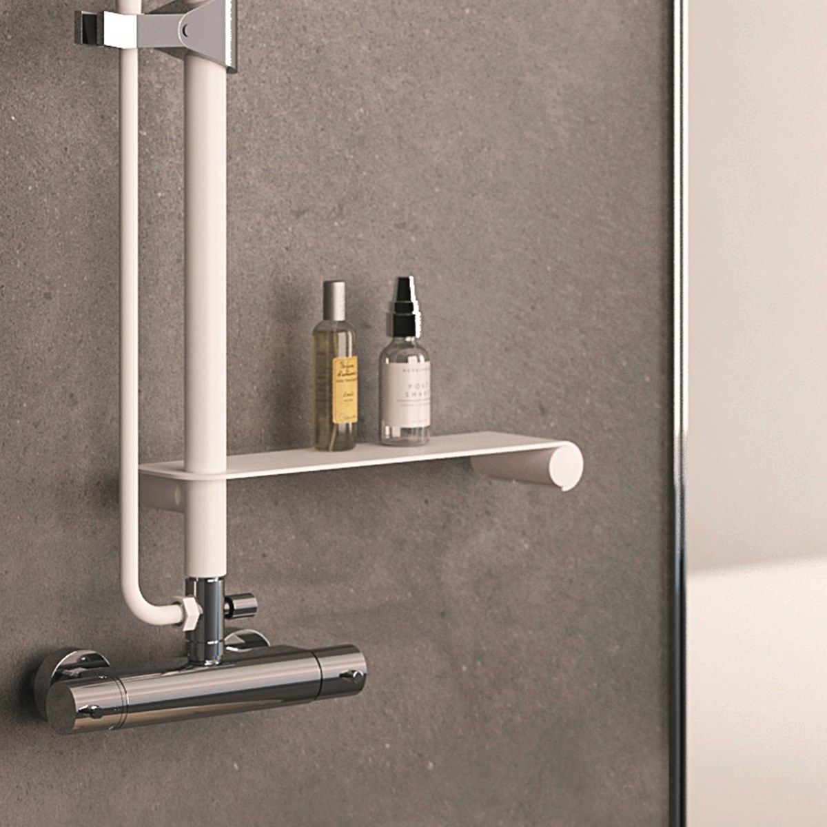 Алюминиевая полка для ванной Thermomat Elegance ARCH-00017196 - Вид №1