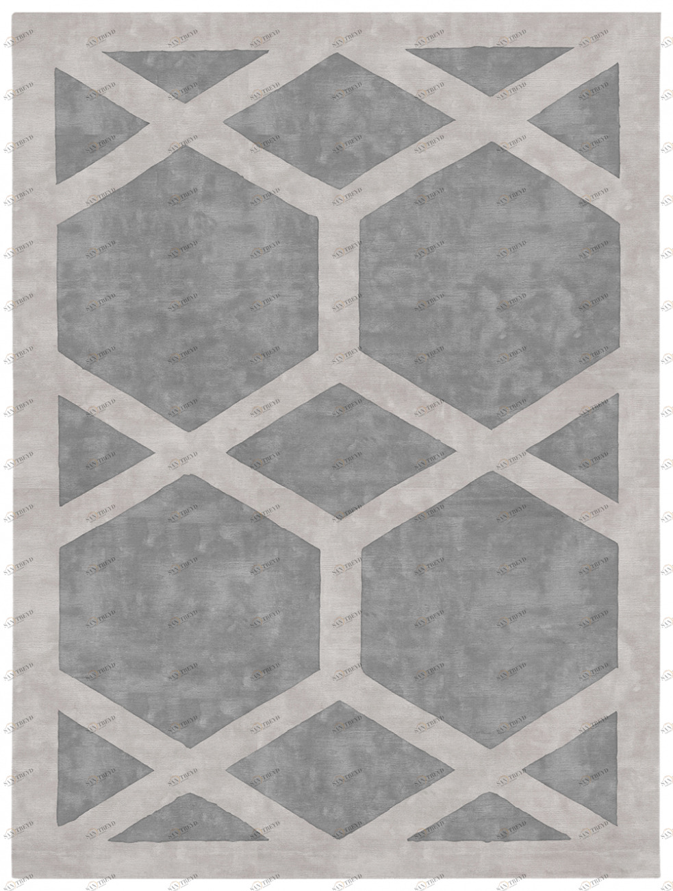 Ковер Ashton 150х220 DOLLY CAPRETS ДИЗАЙНЕРСКИЕ, ASHTON 131210 Серый 