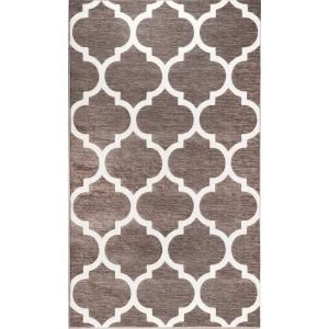 Ковер полипропилен Mega Carving 200x300 см цвет светло-серый