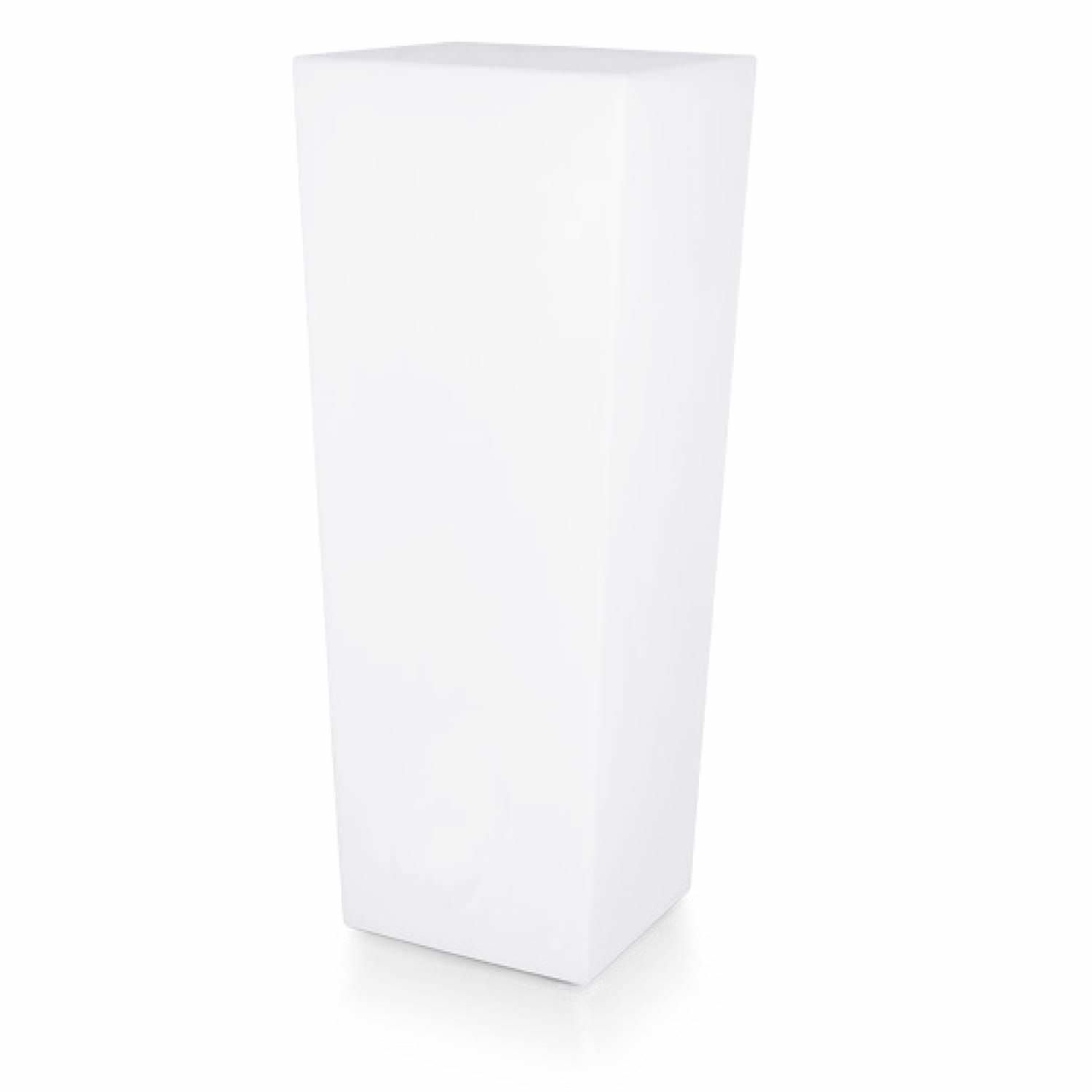 Высокий яркий квадратный садовый горшок из полиэтилена SINED QUADRATO SOLAR ARCH-00059392 - Вид №9