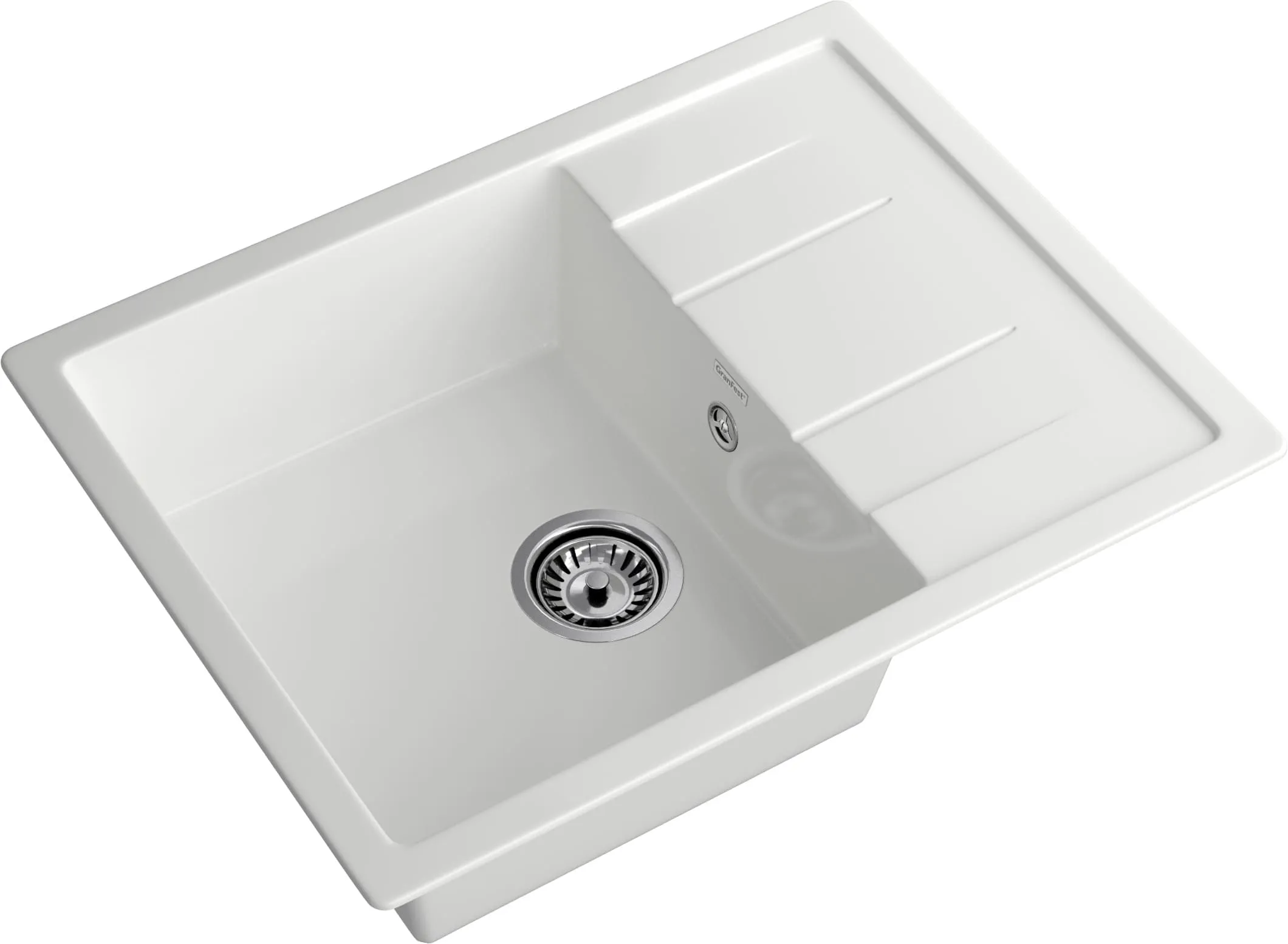 Кухонная мойка Искусственный камень QUADRO S217 GranFest Q-650L-S217 - Вид №2