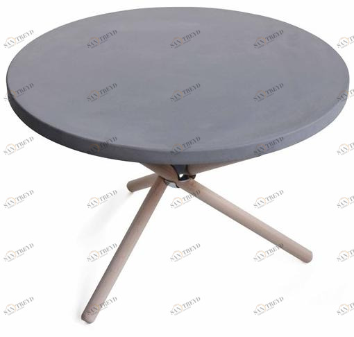 URBI et ORBI Круглый журнальный столик из бетона sun-id-1471182