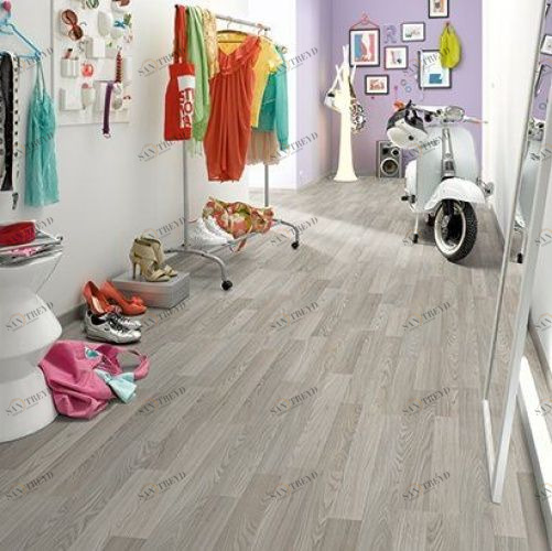 Ламинат EGGER Ясень Балморал серый 2750 1400100054