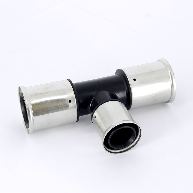 Тройник пресс PVDF HENCO 50х40х50 10PK504050 - Вид №3