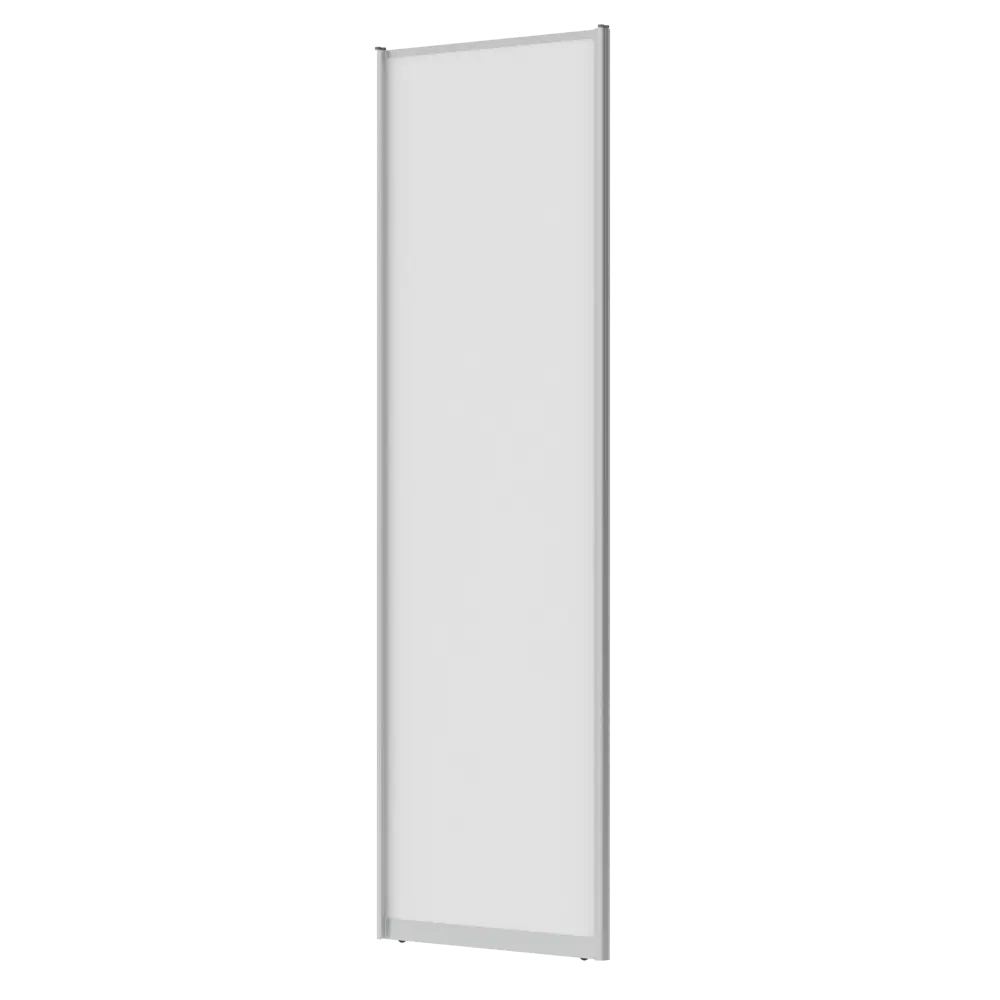 Дверь-купе KONSENSA 244.5x80.4 см МДФ цвет белый профиль матовое серебро 89443386 STLM-2006391  - Вид №2