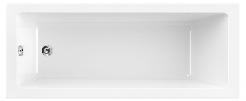 Акриловая ванна CEZARES PLANE SOLO-180-80-49  - Вид №1