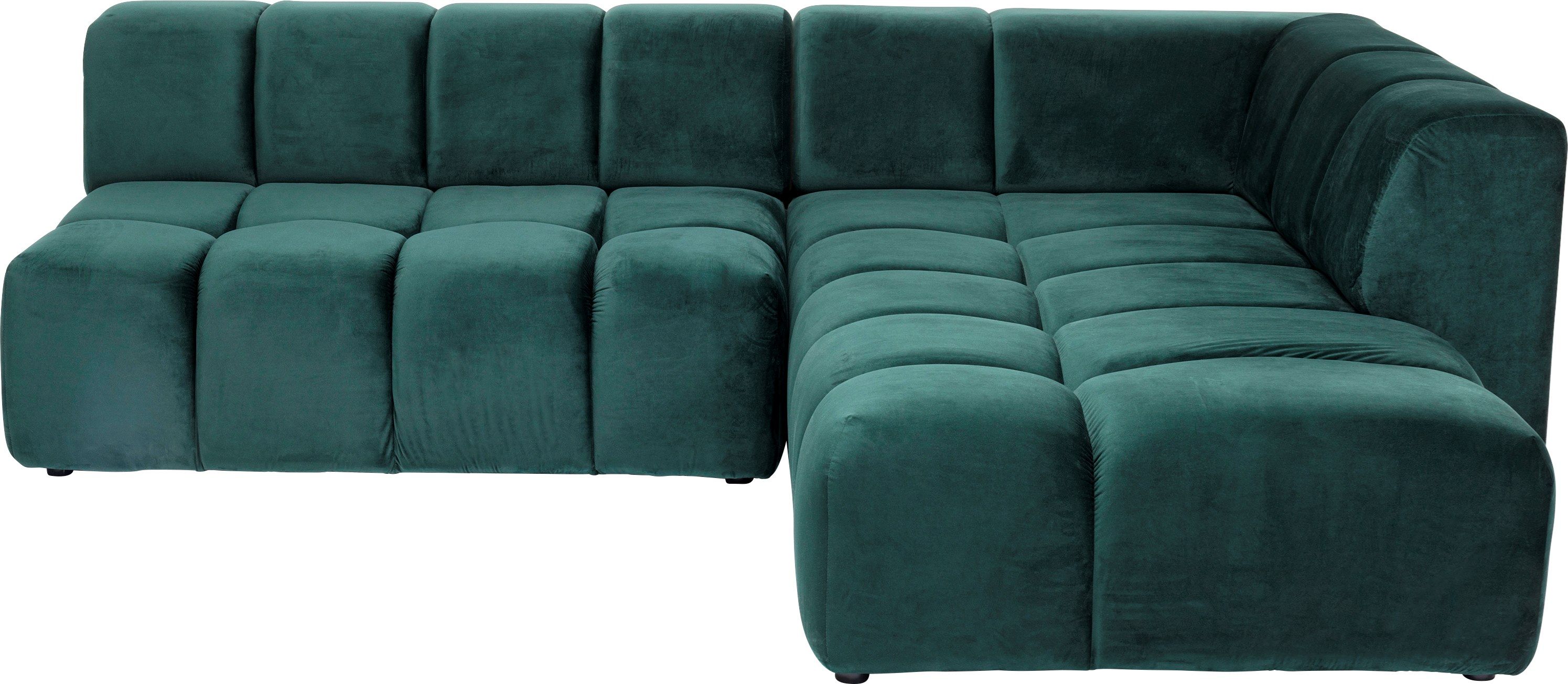 Модульный диван из полиэстера с полуостровом KARE Design BELAMI ARCH-00147106