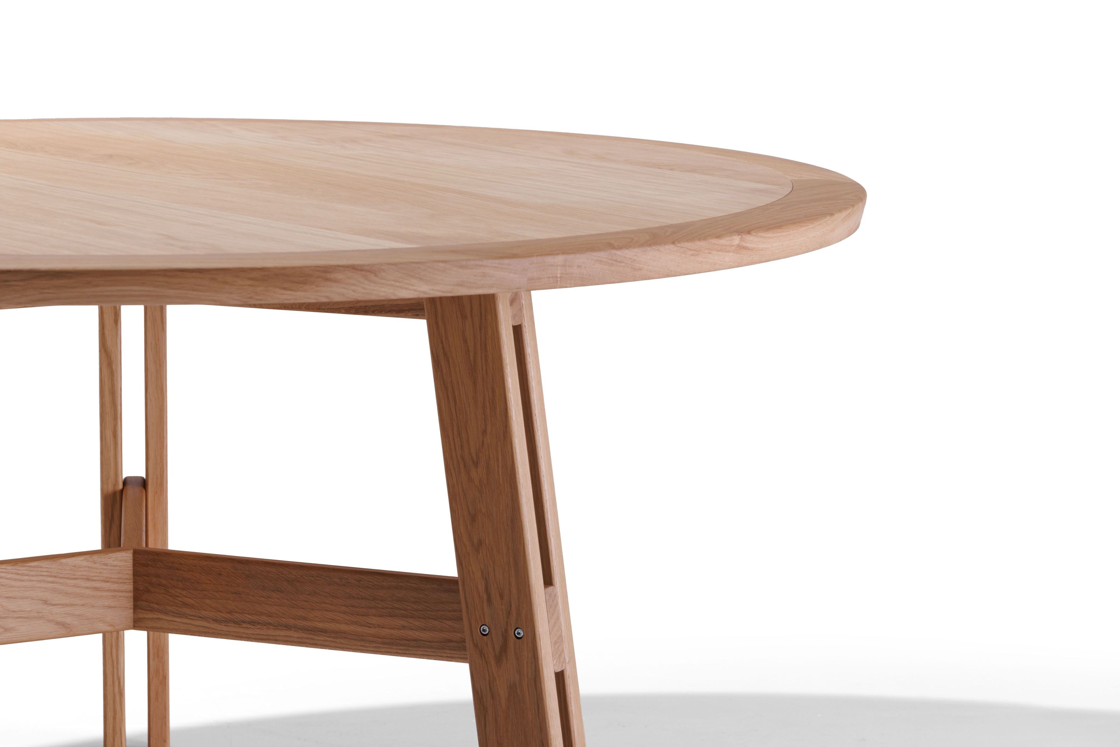 Круглый обеденный стол из массива дерева True Design ZUEL ARCH-00065887 - Вид №8