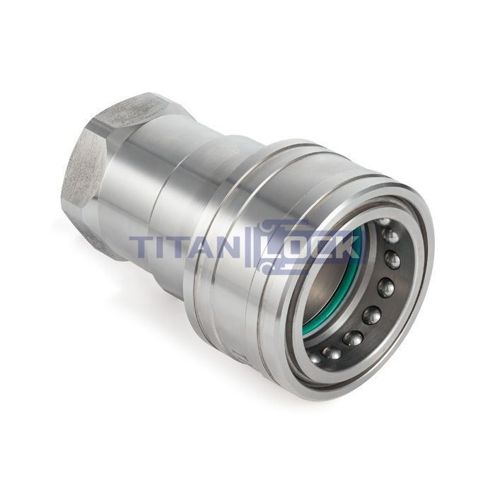 3/8in, БРС серия А, ISO 7241-A, розетка, нерж. сталь TL3AF-S TITAN LOCK  - Вид №2