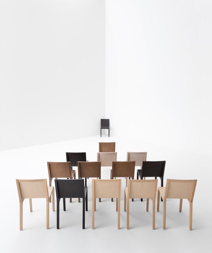 Billiani Стул из дуба Foglia 428 - Вид №1