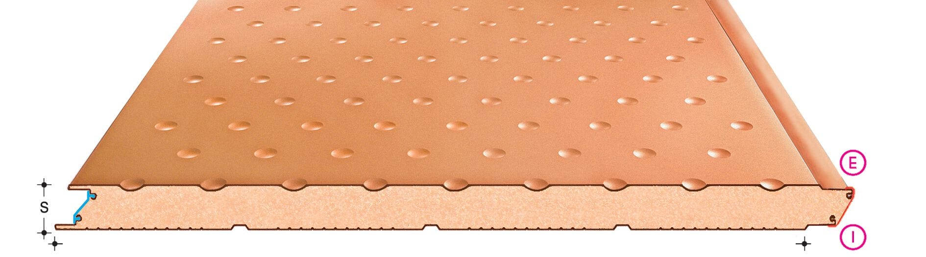 Изолированная металлическая панель для фасада ELCOM SYSTEM ТЕРМОПАРЕТЫ® ARCH-00063678 - Вид №151