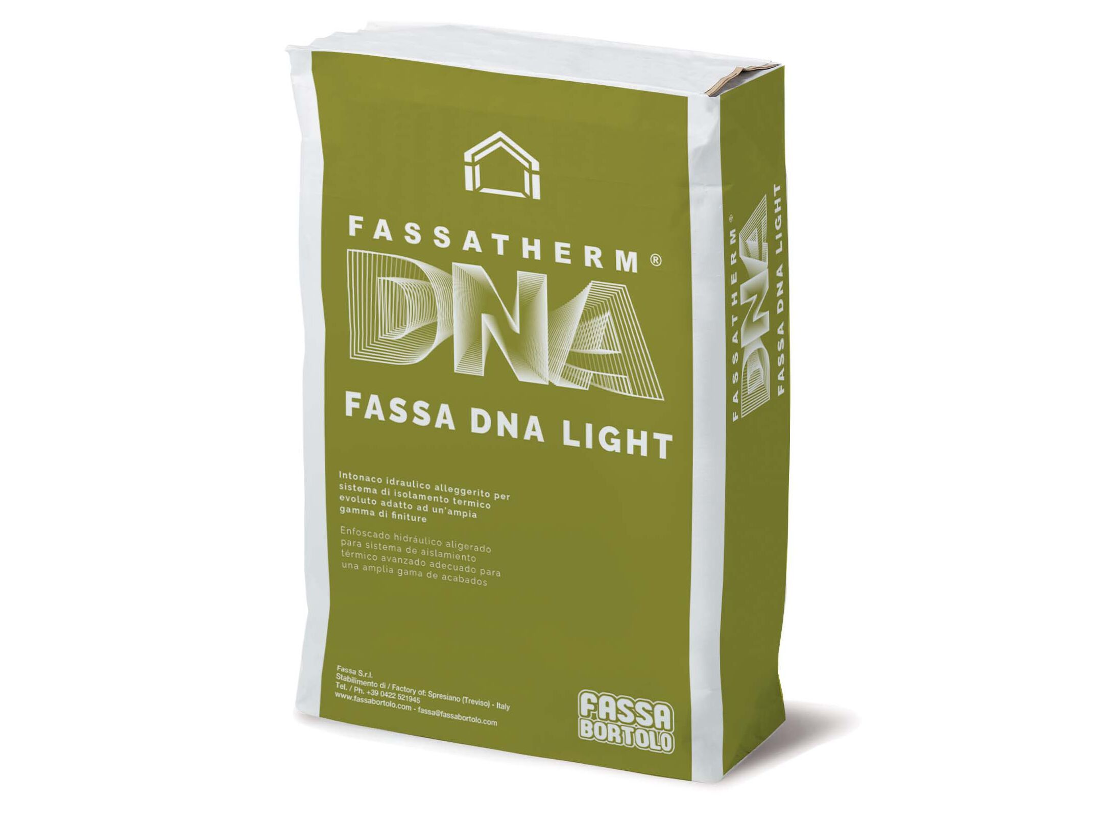 Высокоэффективная минеральная гидравлическая штукатурка FASSA FASSATHERM DNA ARCH-00049826 - Вид №1