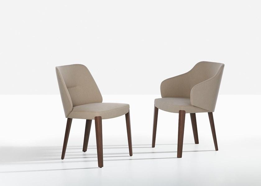 Potocco Стул с обивкой и подлокотниками Concha 905/p - Вид №1