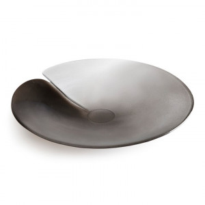 77930 Блюдо "Волшебное серебро", серое/серебристое, 400 мм. Maleras