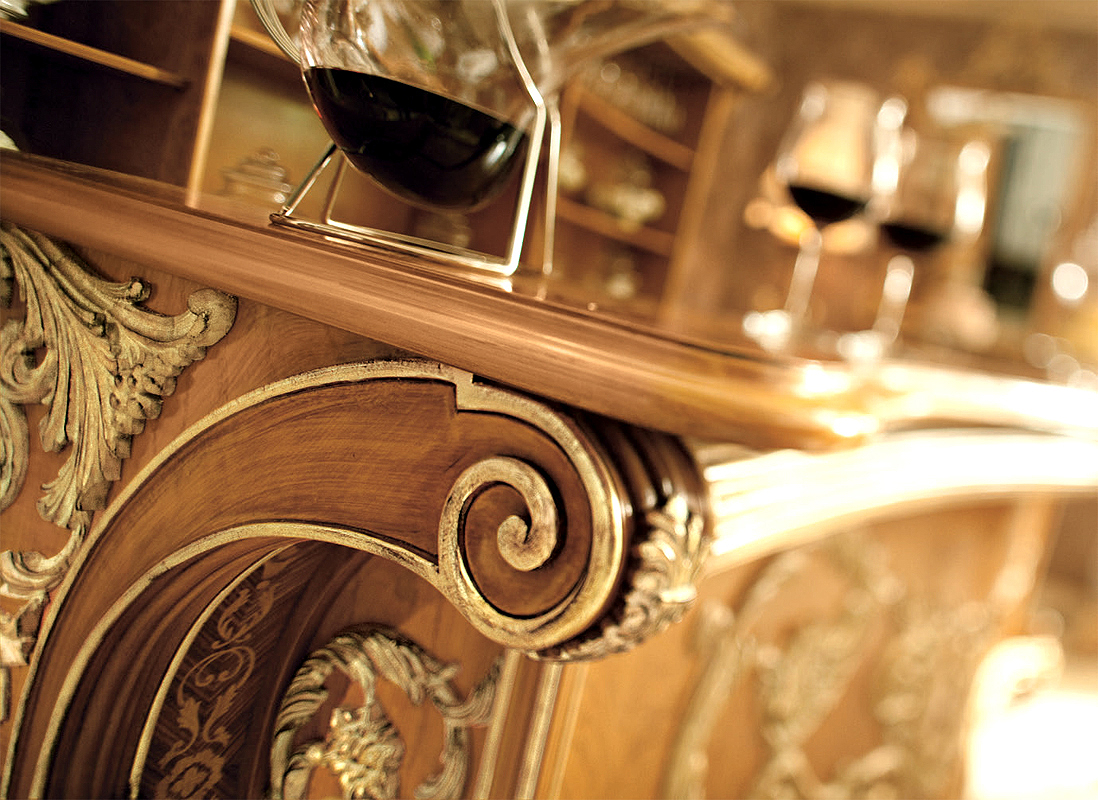 Барный шкаф  RIVA 6510 + 6511  - Вид №1