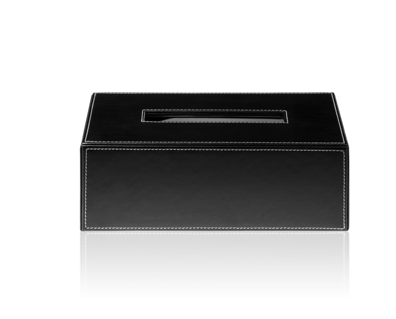 Салфетница KB 40 DECOR WALTHER Имитация кожи белая 839950  - Вид №3