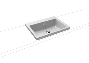 Умывальник KALDEWEI Сталь эмалированная 3154 145 Манхэттен 31543083145