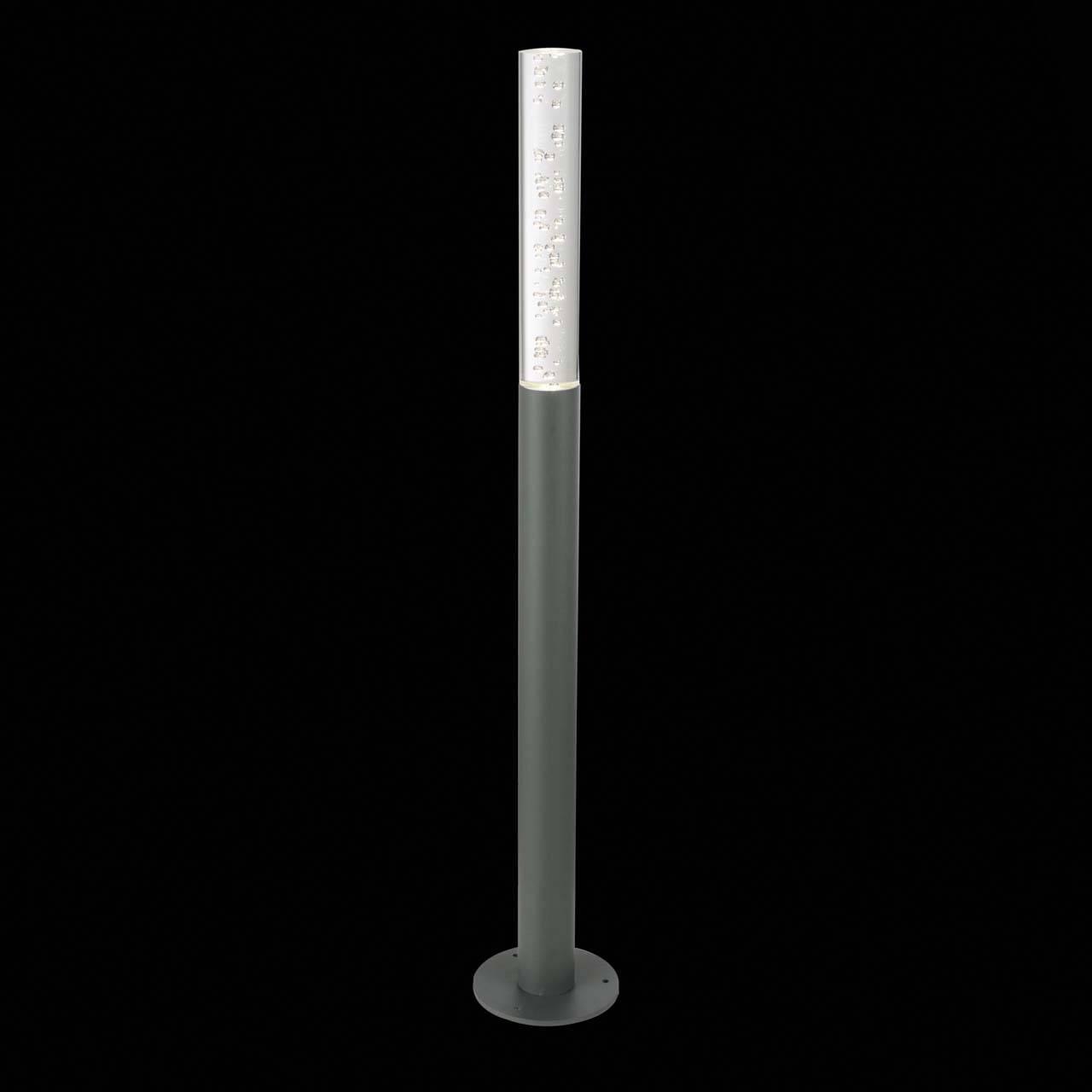 Уличный светодиодный светильник ST Luce SL102.715.01 ST LUCE СТОЛБ 270862 Серый  - Вид №1
