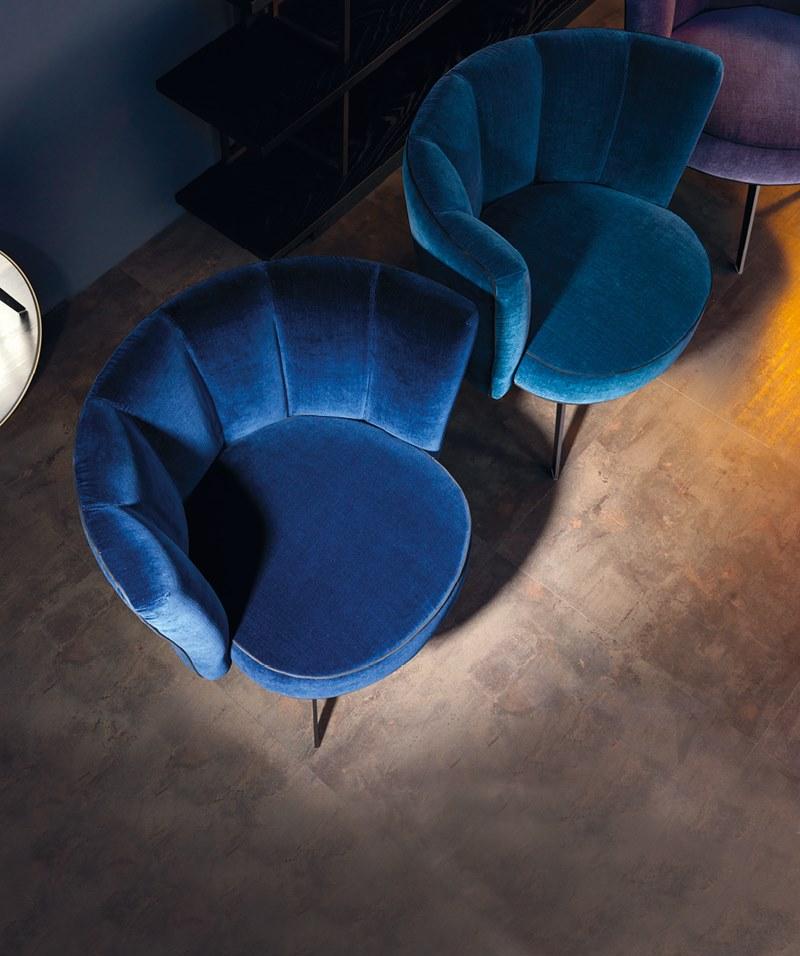 Borzalino Кресло обитое бархатом Diva sun-id-1386729 - Вид №4