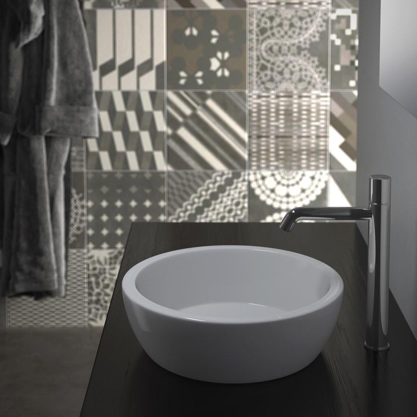 Lil4b41001 Накладная раковина на столешницу  овальная Olympia Ceramica LAVABI D'ARREDO - Вид №1