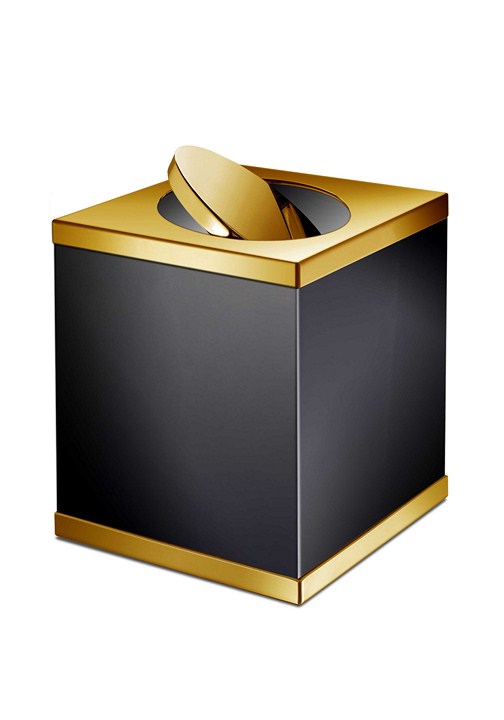 WINDISCH Контейнер для ванной Black  89713 - Вид №3