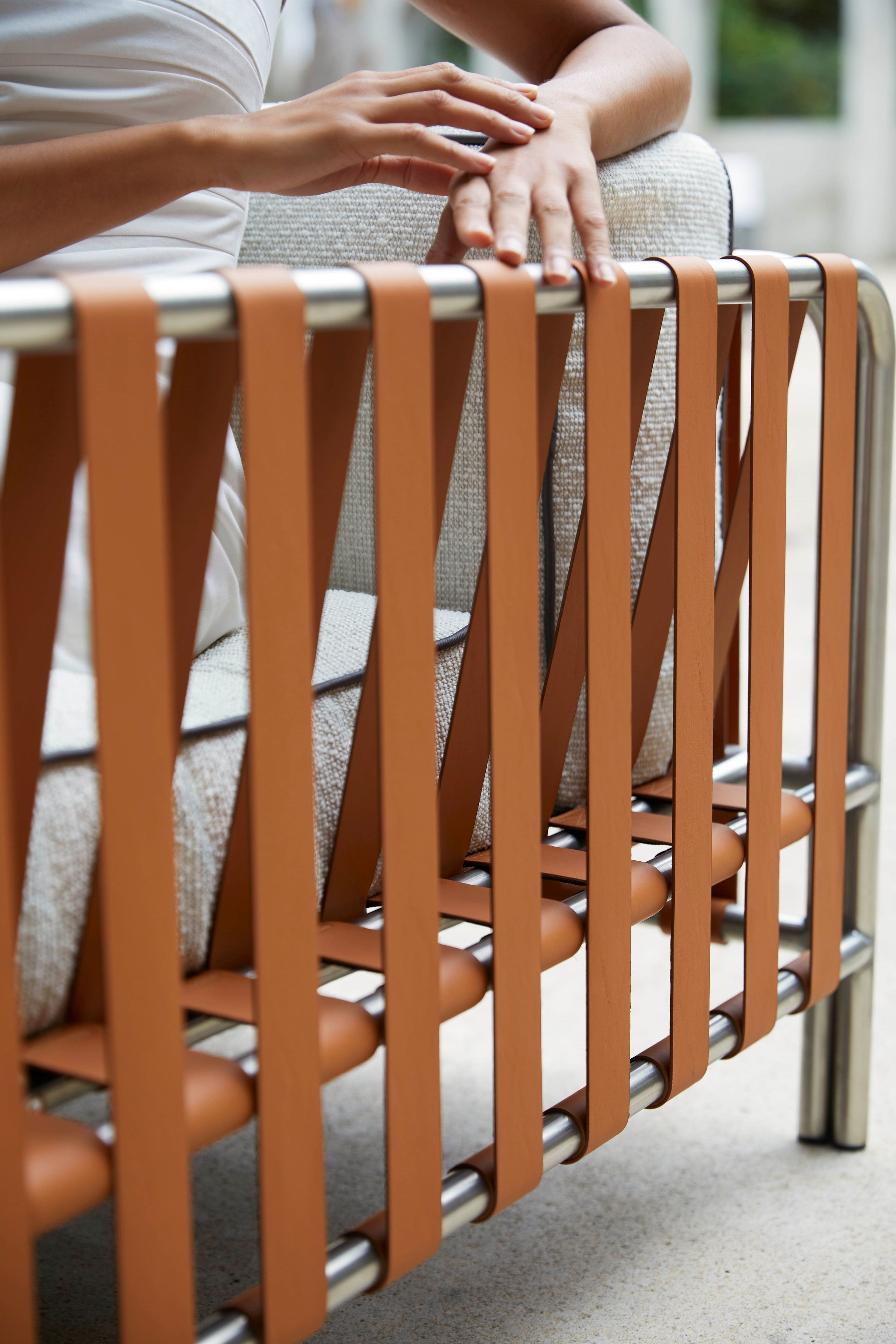 Алюминиевое садовое кресло с подлокотниками GANDIABLASCO Onsen ARCH-00106669 - Вид №24