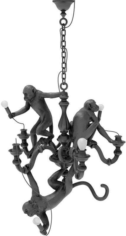 Seletti Светодиодная люстра из пластмассы The monkey lamp sun-id-1501264 - Вид №13