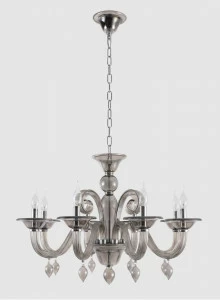 Подвесная люстра Crystal Lux Caetano SP-PL8 Smoke CRYSTAL LUX ДИЗАЙНЕРСКИЕ, CAETANO 220561 Дуб